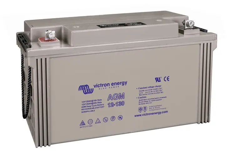 12V/130Ah AGM Deep Cycle Batt. (M8)